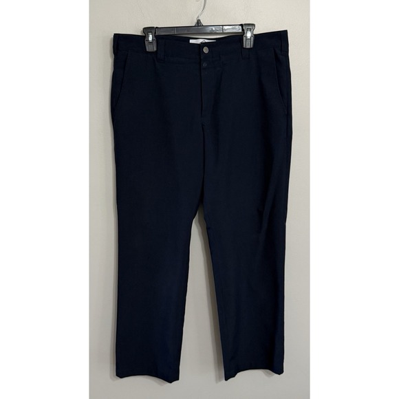 Bluffworks Men's 36x30 (Actual 37x30) Blue Straight Leg Polyester Pants - Picture 2 of 9